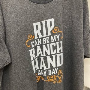 Official Yellowstone apparel t-shirt.